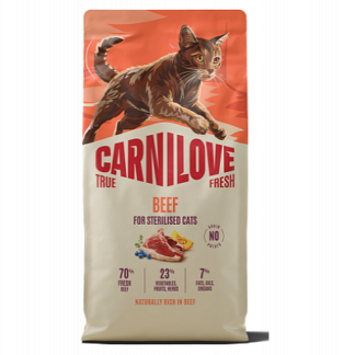 Brit Carnilove True Fresh Beef for Sterilised Cats
