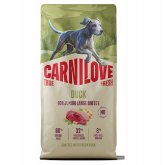 Brit Carnilove True Fresh Dog Junior Large Duck