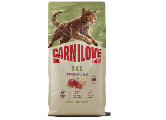 Brit Carnilove True Fresh Duck for Sterilised Cats