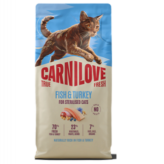 Brit Carnilove True Fresh Fish & Turkey for Sterilised Cats