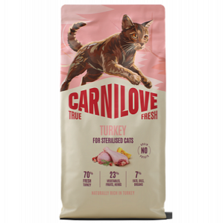 Brit Carnilove True Fresh Turkey for Sterilised Cats