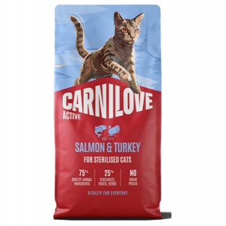 Brit Carnilove Salmon & Turkey for Sterilised Cats