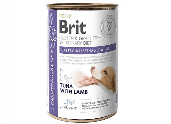 Brit Vetenirary Diets Κλινική Κονσέρβα Gastrointestinal Low Fat για Σκύλο