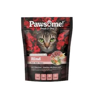 Pawsome Adult Sterilized Fresh & Dry Βοδινό
