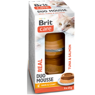 BRIT CARE Cat Cup Duo Mousse