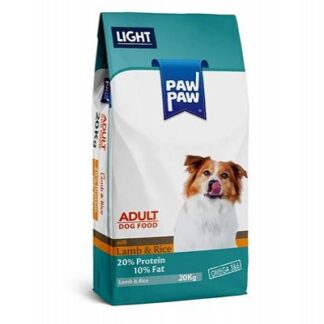 Pawpaw Ξηρά Τροφή Light για Ενήλικους Σκύλους με Αρνί και Ρύζι