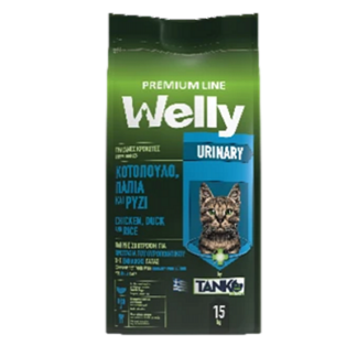 Welly Premium Line Urinary με κοτόπουλο, πάπια και ρύζι