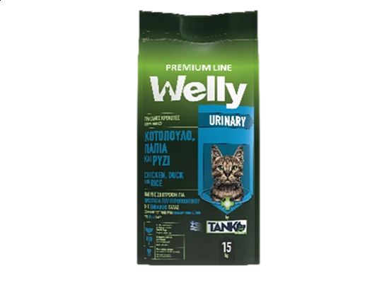 Welly Premium Line Urinary με κοτόπουλο, πάπια και ρύζι