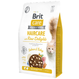BRIT CARE Cat Haircare with Raw Delights Salmon & Turkey