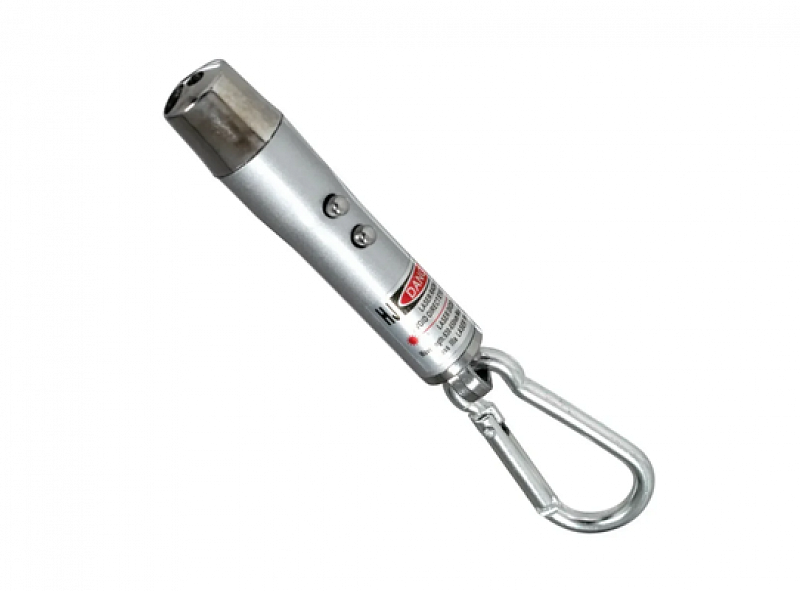 Bon Red Laser 3-in-1 UV Light +LED White Flashlight