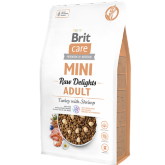 Brit Care Mini Freeze-Dried Raw Delights Turkey with Shrimp