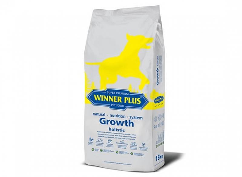 Winner plus Growth Holistic duck and salmon