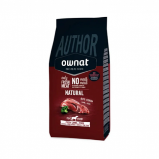 Ownat Author Adult Dog με φρέσκο Αρνί και Χοιρινό