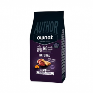 Ownat Author adult Dog με φρέσκια Πάπια και Κοτόπουλο